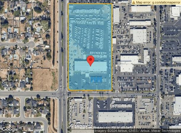  5500 Wible Rd, Bakersfield, CA Parcel Map