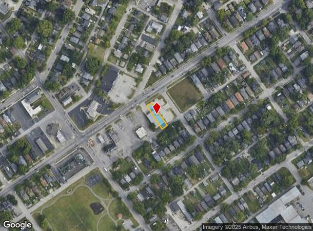  2124 E Spring St, New Albany, IN Parcel Map