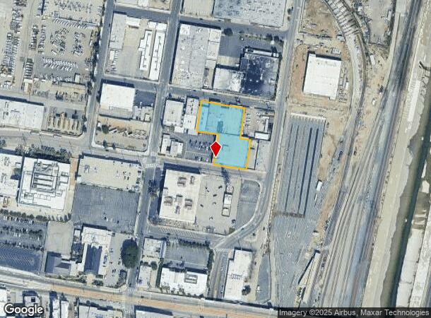  729 E Temple St, Los Angeles, CA Parcel Map