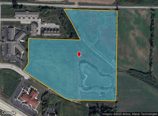 3035 Hacker Rd, Brillion, WI Parcel Map