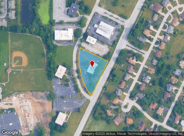 20180 Governors Hwy, Olympia Fields, IL Parcel Map