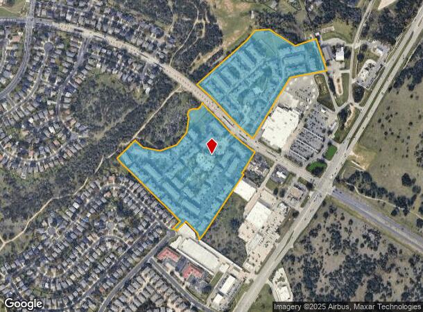  7711 Oconnor Dr, Round Rock, TX Parcel Map