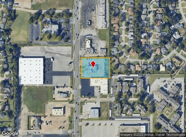  1803 S Sheridan Rd, Tulsa, OK Parcel Map