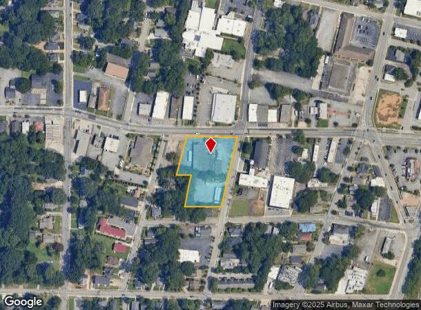  1720 Washington Rd, Atlanta, GA Parcel Map