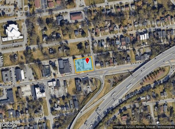  2600 Jefferson St, Nashville, TN Parcel Map