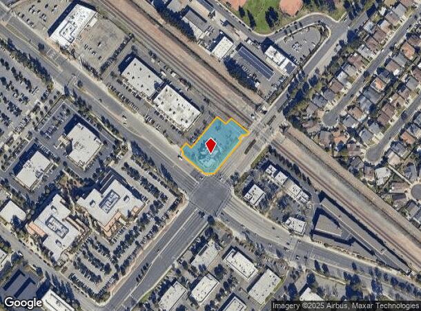  1481 Edinger Ave, Tustin, CA Parcel Map