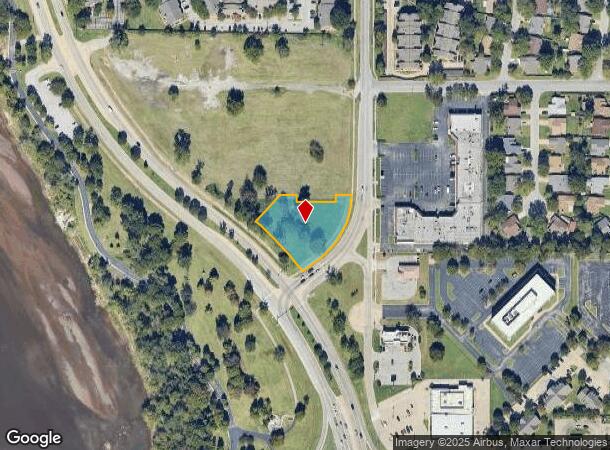 S Peoria Ave E, Tulsa, OK Parcel Map