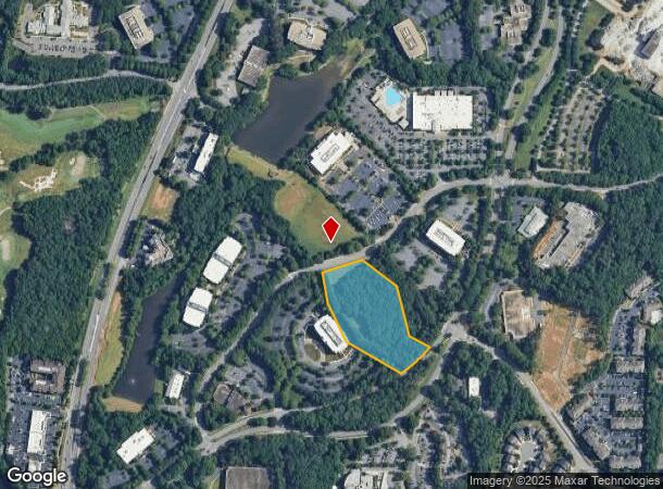  Lakefield Dr, Johns Creek, GA Parcel Map