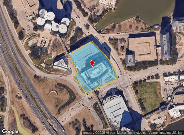  5101 N O Connor Blvd, Irving, TX Parcel Map