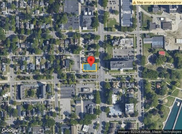  2656 Biddle Ave, Wyandotte, MI Parcel Map