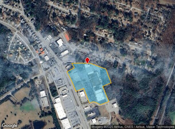 703 E Atlantic St, South Hill, VA Parcel Map