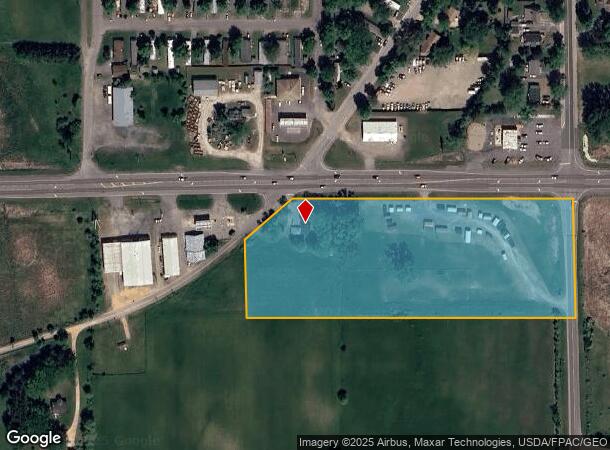  17415 Lake Blvd, Shafer, MN Parcel Map