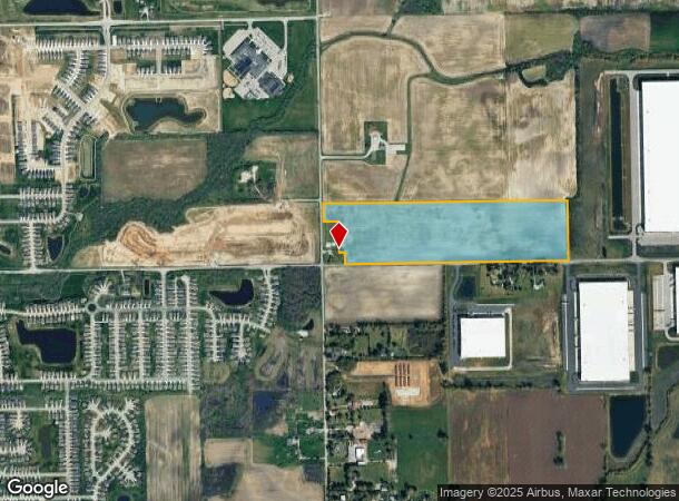 350 W North St, Greenfield, IN Parcel Map