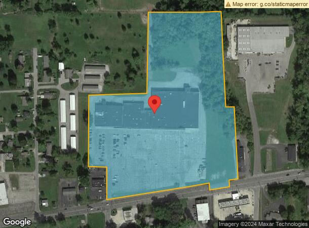  2402 National Rd W, Richmond, IN Parcel Map