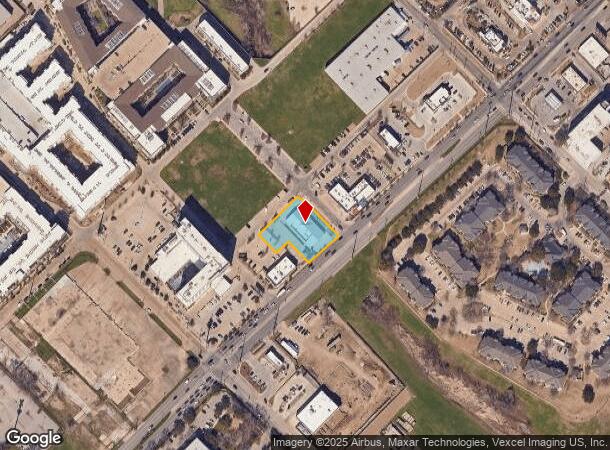  2339 W Mockingbird Ln, Dallas, TX Parcel Map