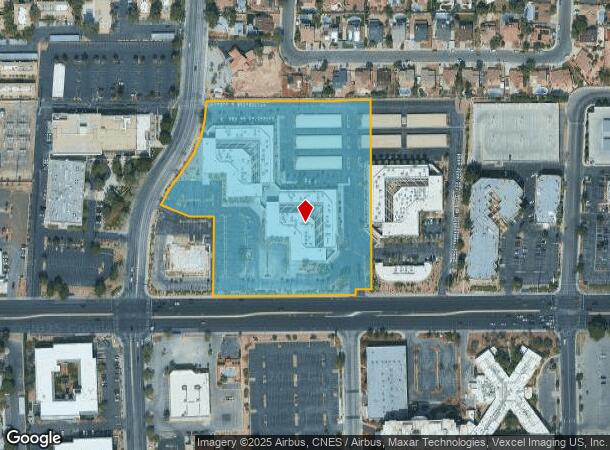  1850 E Flamingo Rd, Las Vegas, NV Parcel Map
