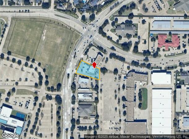  2300 Midway Rd, Plano, TX Parcel Map