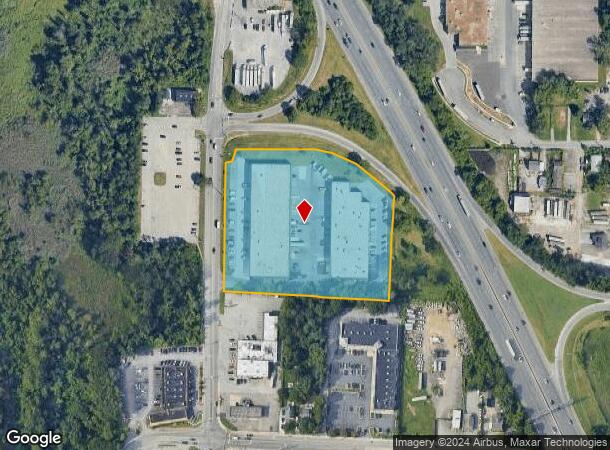  823 N Hammonds Ferry Rd, Linthicum Heights, MD Parcel Map