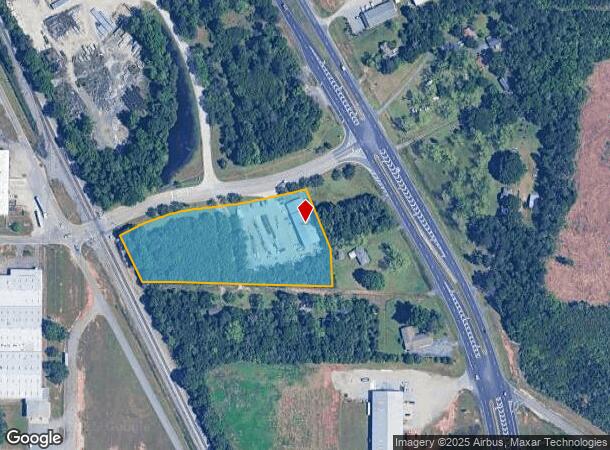  2020 Rex Elder Blvd, Macon, GA Parcel Map