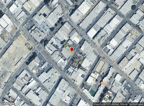 825 Crocker St, Los Angeles, CA Parcel Map