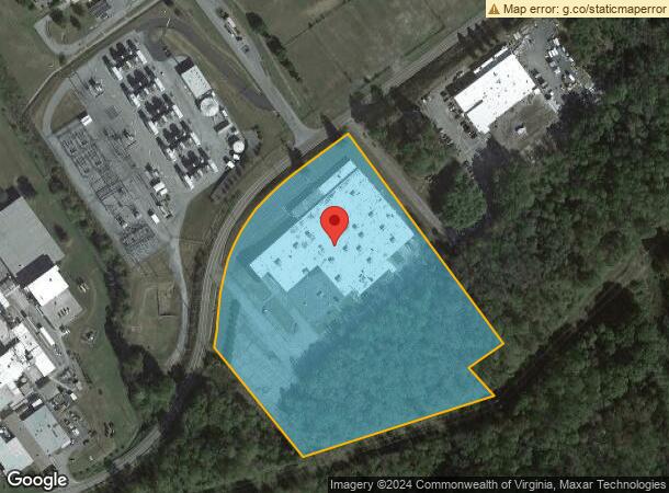  14570 Industrial Park Rd, Bristol, VA Parcel Map