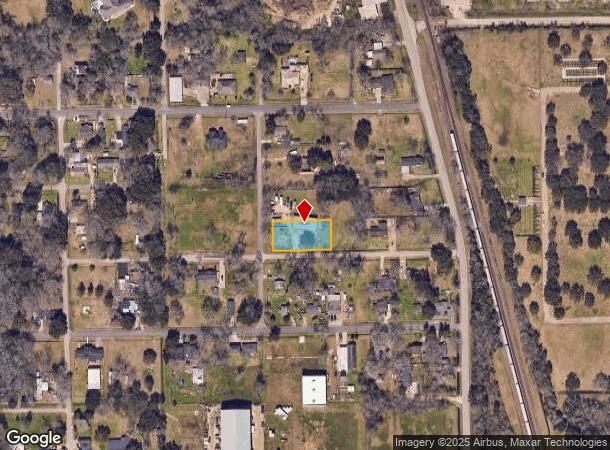 7022 Katy St, Pearland, TX Parcel Map