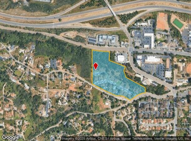 1750 Arnold Way, Alpine, CA Parcel Map