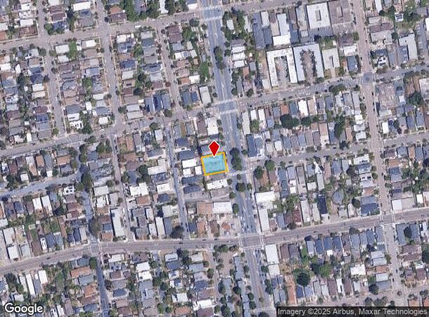  2930 Sacramento St, Berkeley, CA Parcel Map