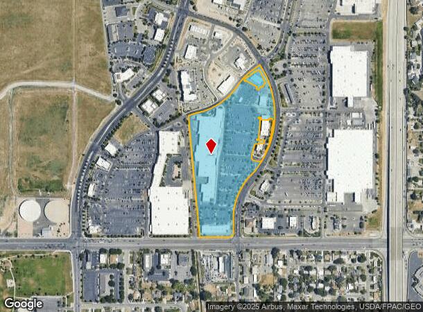 7682 S Campus View Dr, West Jordan, UT Parcel Map