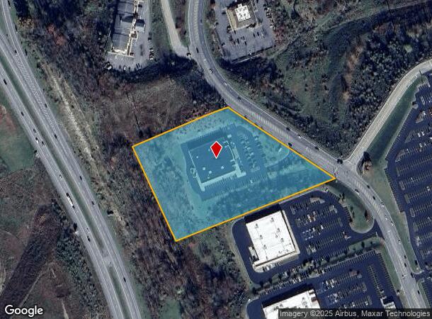  2814 University Town Centre Dr, Morgantown, WV Parcel Map