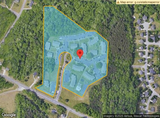  2105 Fiddlers Ct, Winston Salem, NC Parcel Map