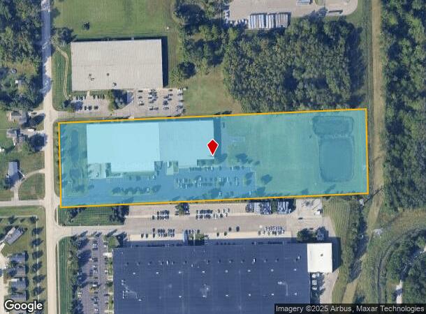 6401 Cogswell St, Romulus, MI Parcel Map