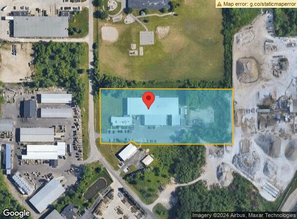  6900 Dutton Industrial Park Dr Se, Caledonia, MI Parcel Map