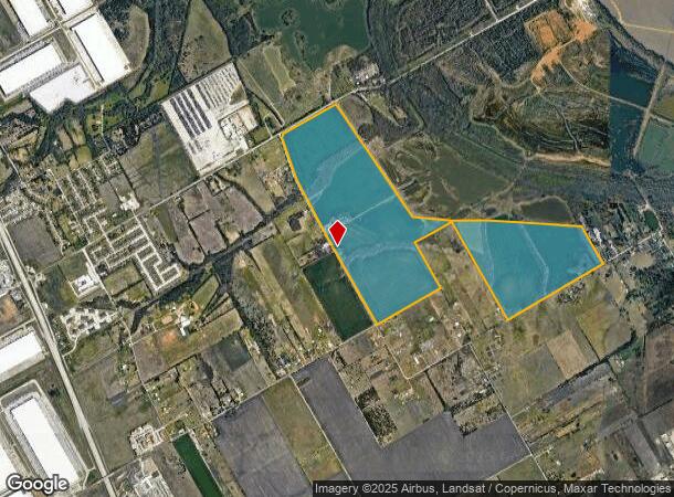 500 Geller Rd, Wilmer, TX Parcel Map