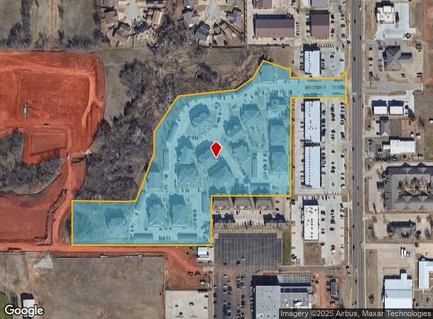  12205 S Western Ave, Oklahoma City, OK Parcel Map