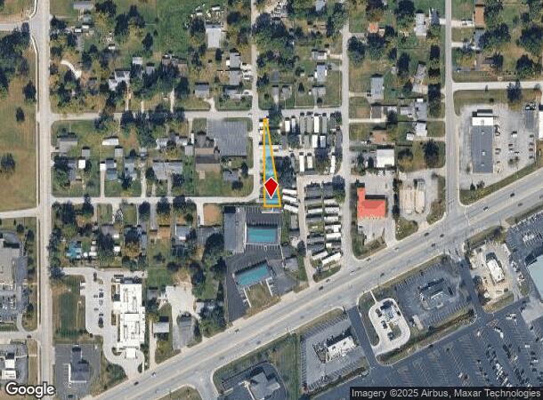 2490 E Main St, Plainfield, IN Parcel Map