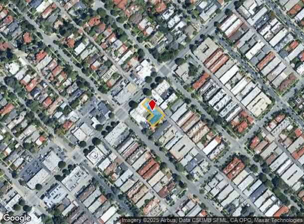  1610 Montana Ave, Santa Monica, CA Parcel Map