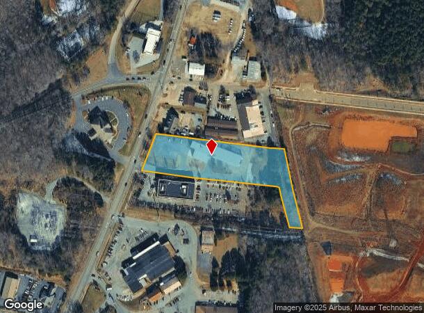259 S Churton St, Hillsborough, NC Parcel Map