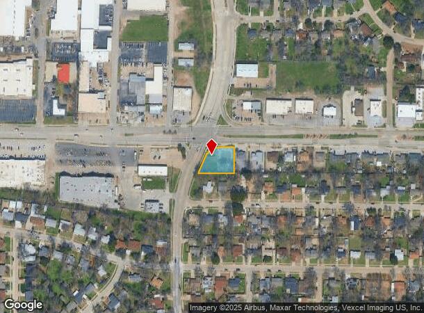  1800 E Abram St, Arlington, TX Parcel Map