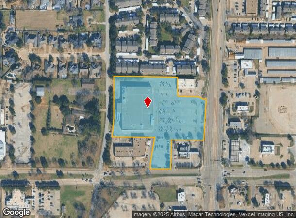  5330 S Cooper St, Arlington, TX Parcel Map