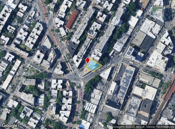  1388 Jesup Ave, Bronx, NY Parcel Map