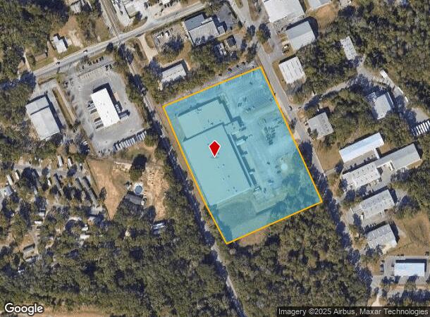 7801 Sears Blvd, Pensacola, FL Parcel Map