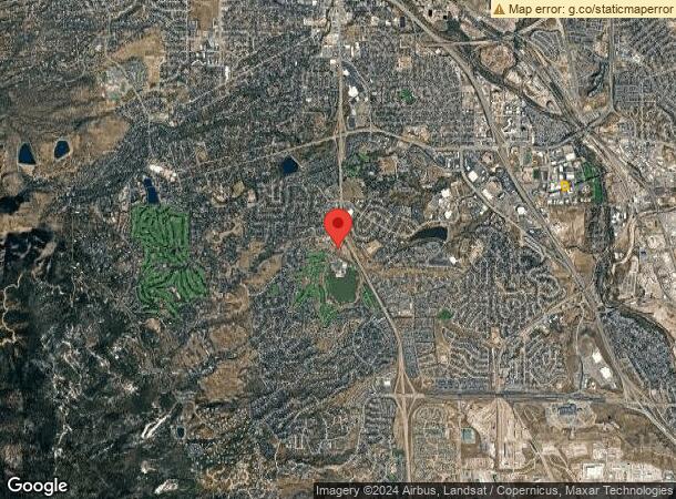  2155 Executive Cir, Colorado Springs, CO Parcel Map