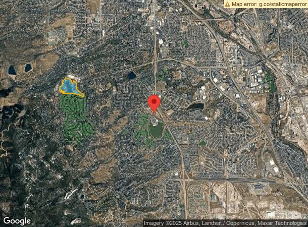  1 Lake Ave, Colorado Springs, CO Parcel Map