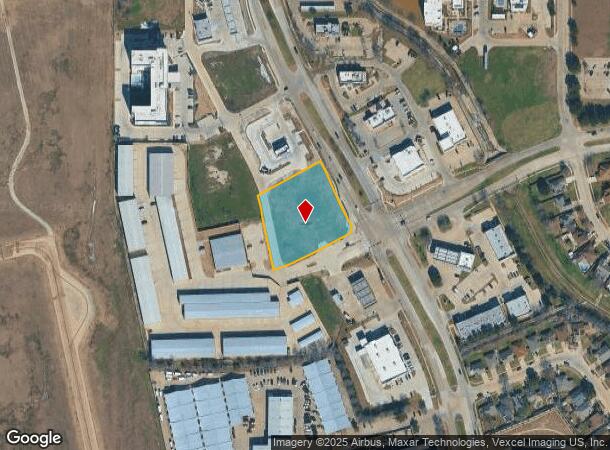  4462 S Collins St, Arlington, TX Parcel Map