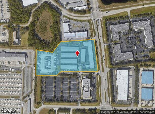  501 Nw Business Center Dr N, Port Saint Lucie, FL Parcel Map