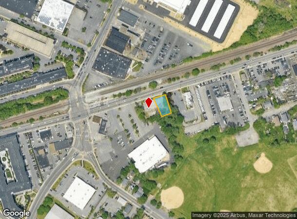  186 Waverley St, Framingham, MA Parcel Map