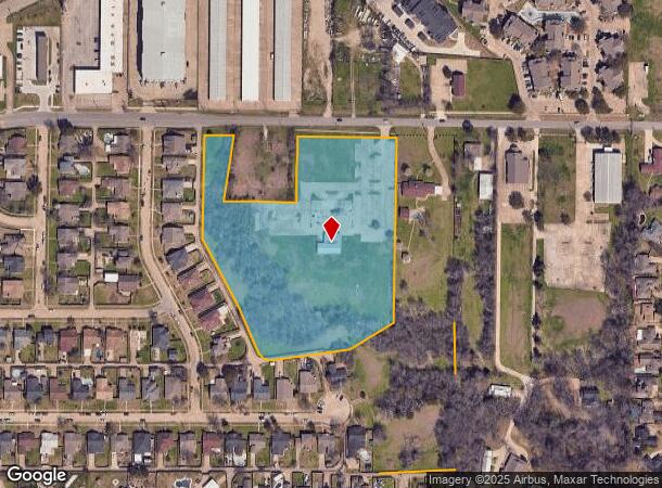  5026 Locust Grove Rd, Garland, TX Parcel Map