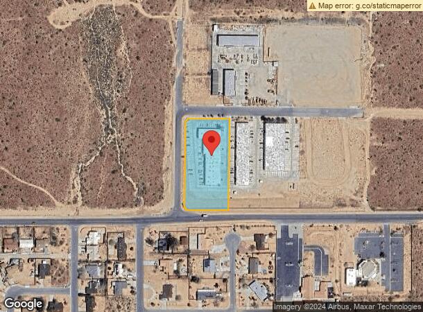  58923 Business Center Dr, Yucca Valley, CA Parcel Map