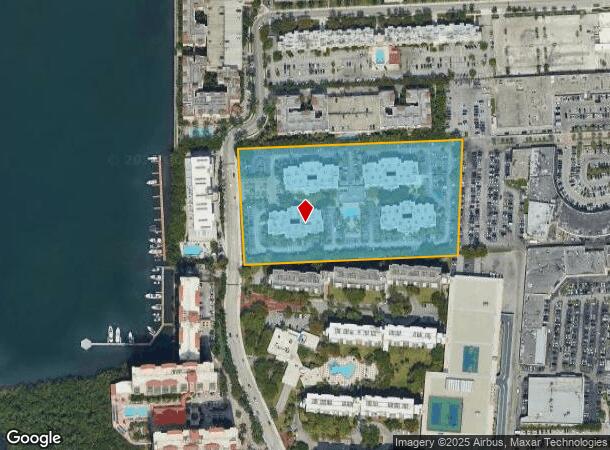 17103 N Bay Rd, Sunny Isles Beach, FL Parcel Map